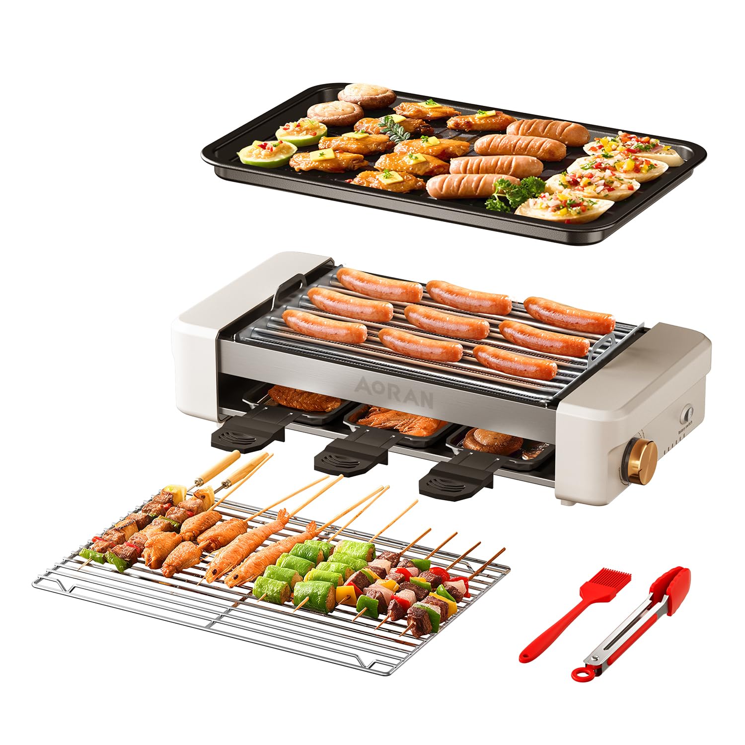 Aicoco onAir & ZHIYUN CQ5 セット Amazon.com: AORAN Electric Indoor Grill Smokeless, 800W Countertop